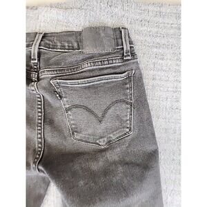 Levi's Jeans Women's 710 Super Skinny Stretch Charcoal Wash Gray 26x30